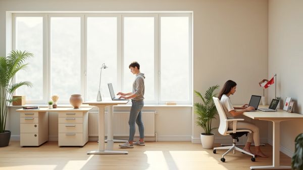 Comment choisir le bureau assis debout adapté en Suisse